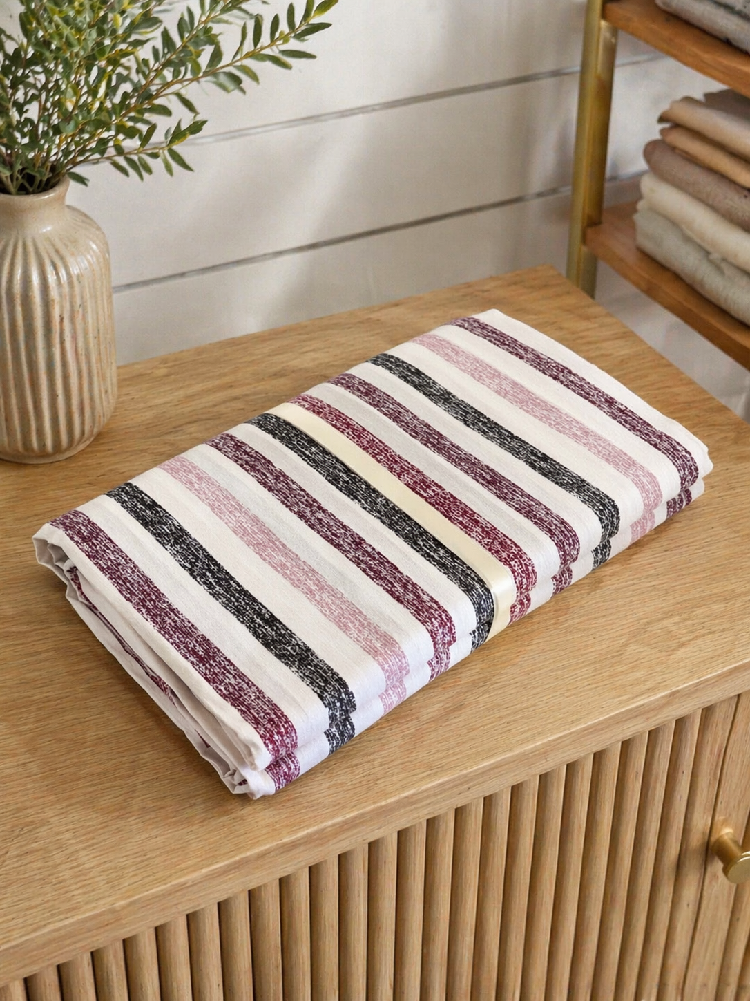 Completo Lenzuola in Percalle di Cotone 100% - Natural Multi