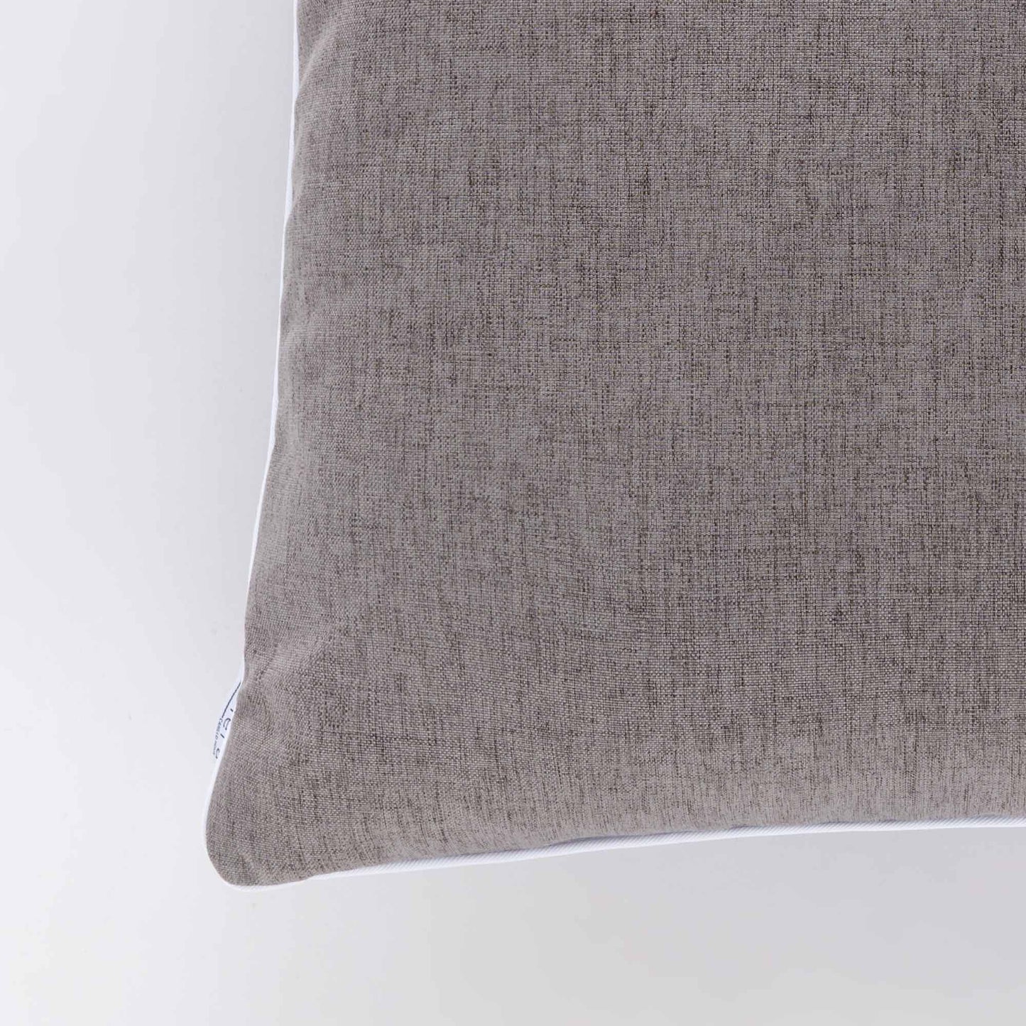 Cuscino Rettangolare Riviera Pepe 30x50 Grigio Ardesia con Piping