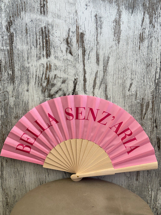 Ventaglio con Frasi Ironiche Estate - Pieghevole Colorato e Anticaldo