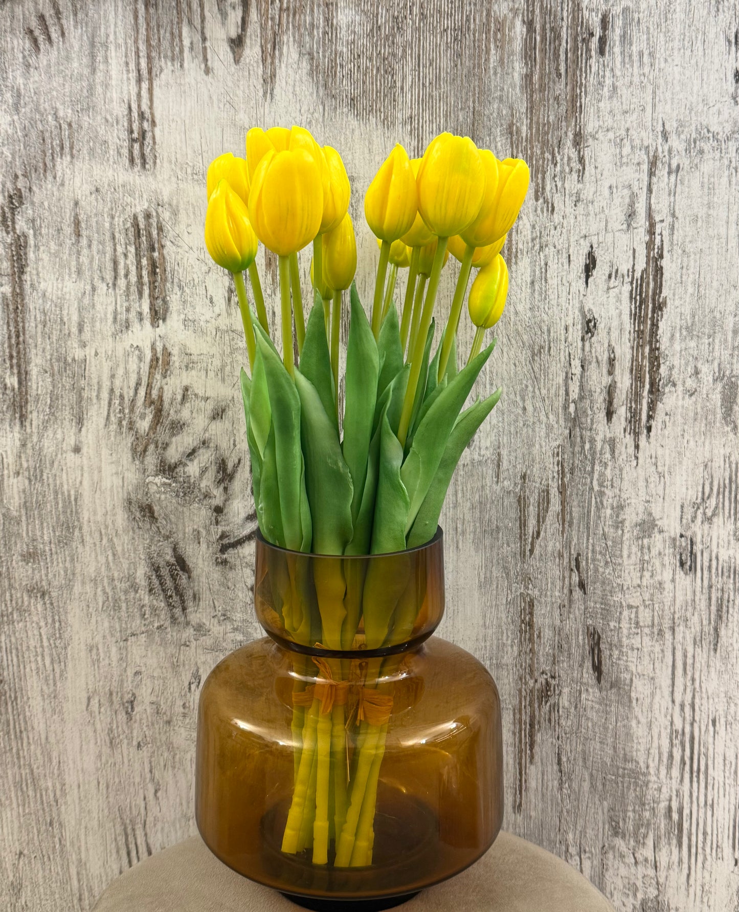 Tulipani in Gomma Decorativi - Fiori Artificiali Realistici per Casa 38cm