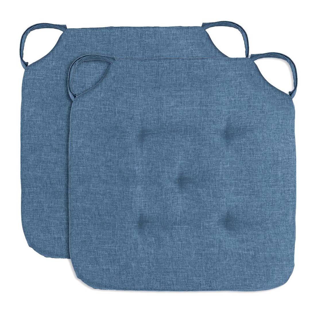 Coppia Cuscini Kiki 40x40 Memory 4 cm | Antimacchia con Feltro