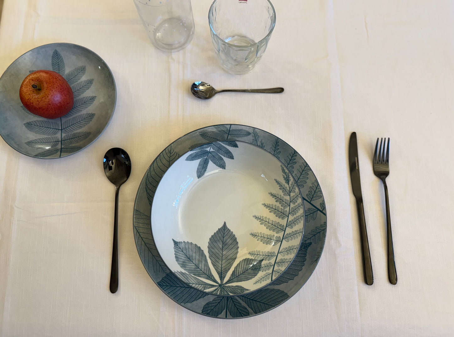 Servizio Piatti 18 Pz Tognana Natura Porcellana Multicolor