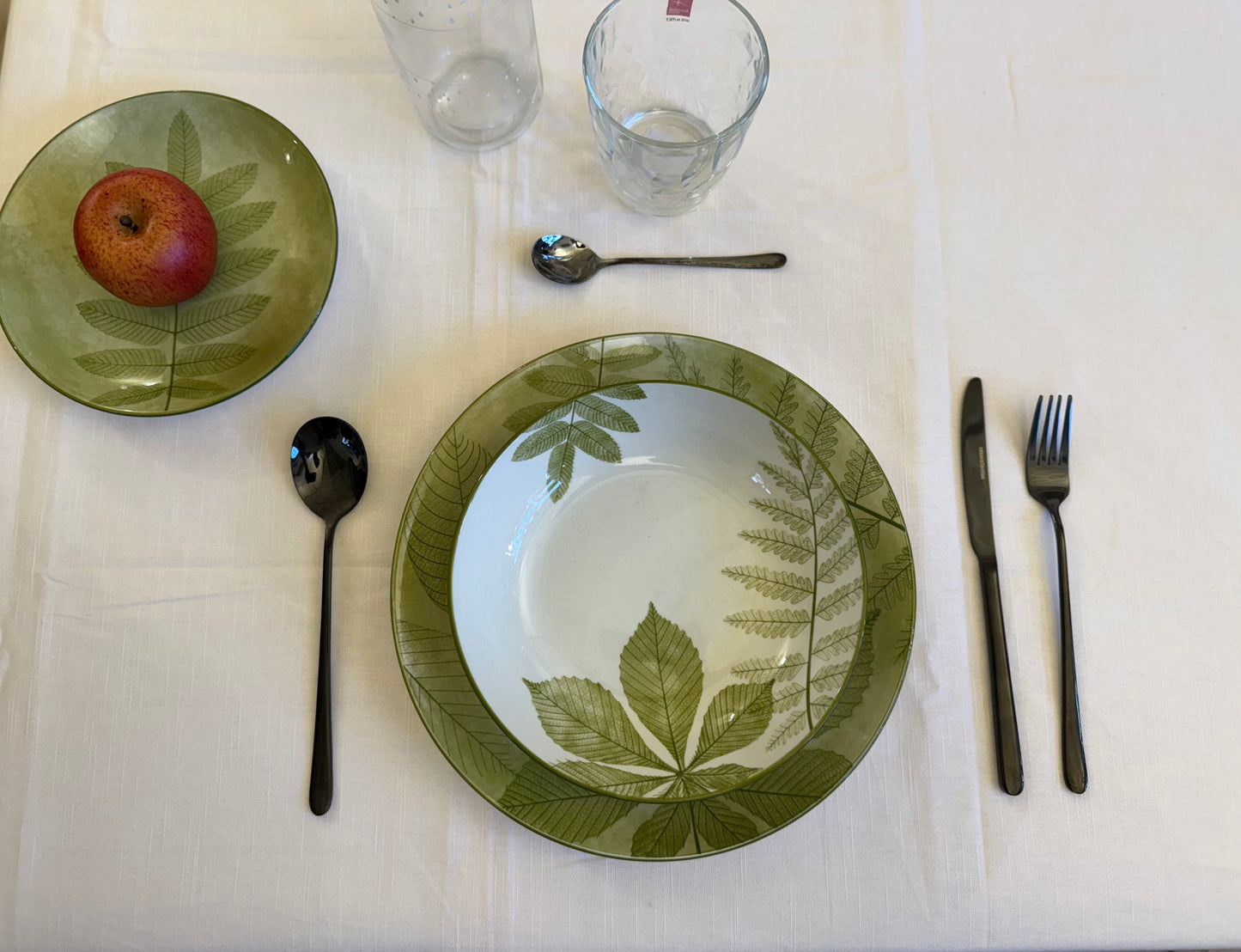 Servizio Piatti 18 Pz Tognana Natura Porcellana Multicolor