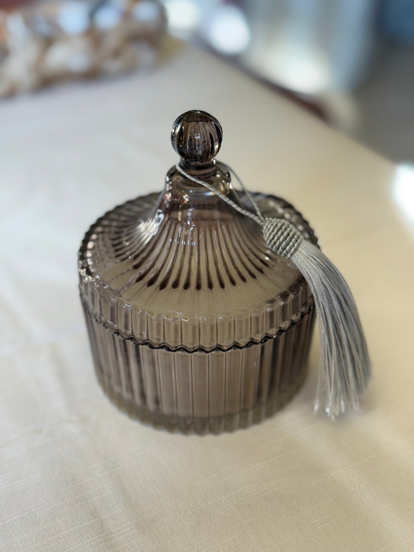 Candela Profumata 180gr in Cofanetto di Vetro