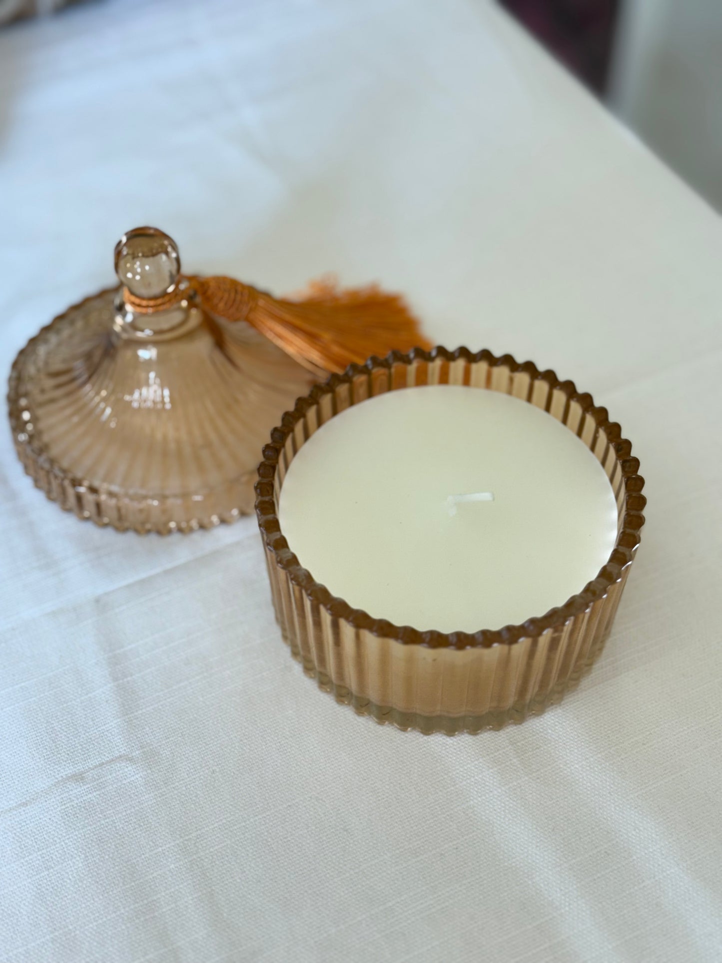 Candela Profumata 180gr in Cofanetto di Vetro