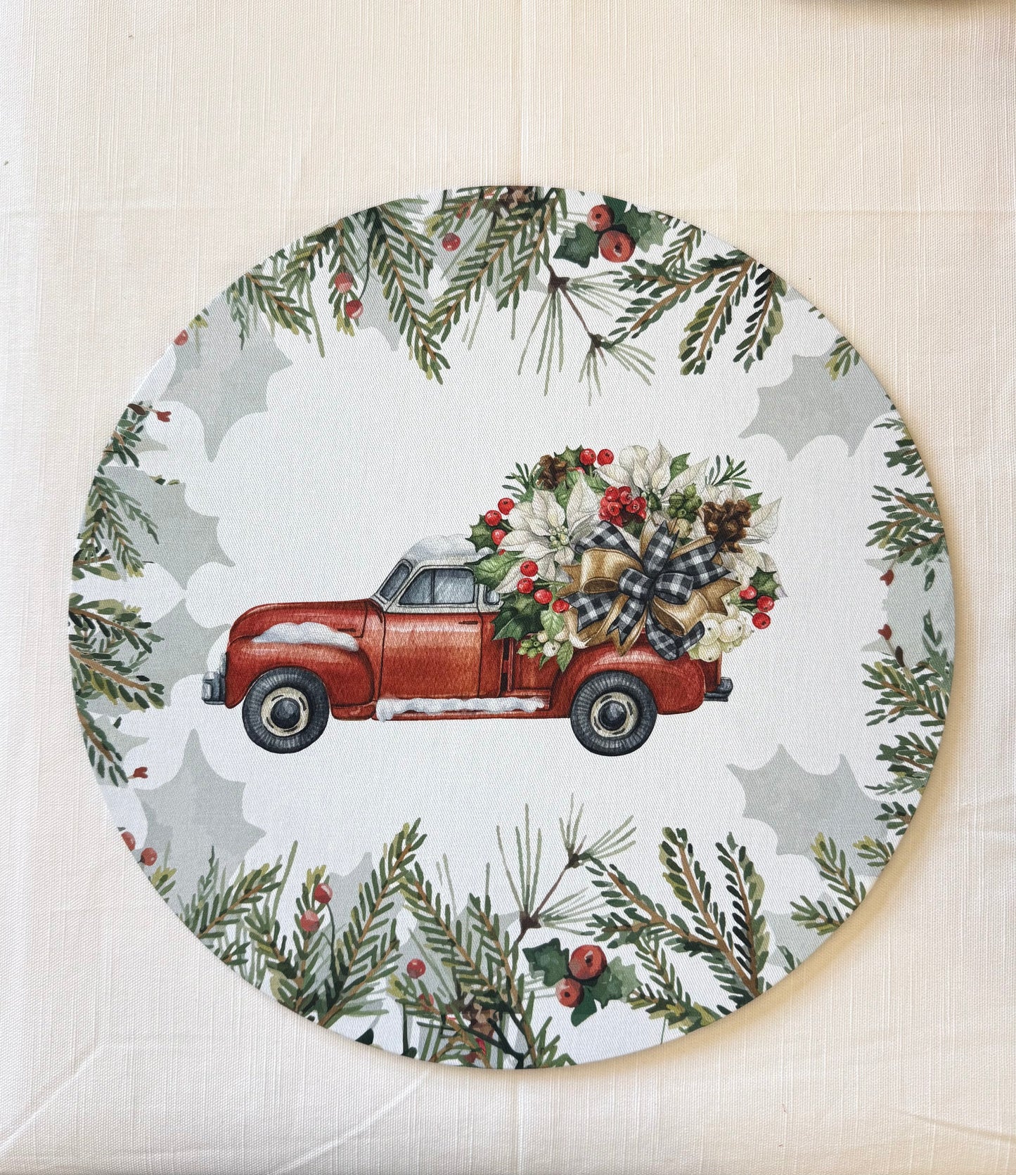 Set 6 Sotto Piatti Vingi Tiffany XMAS