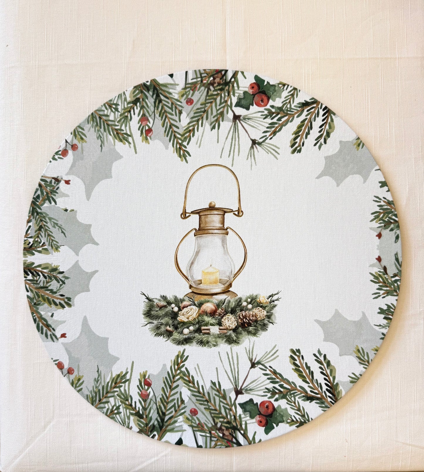 Set 6 Sotto Piatti Vingi Tiffany XMAS