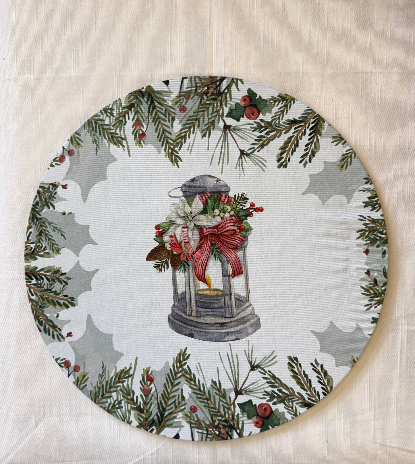 Set 6 Sotto Piatti Vingi Tiffany XMAS