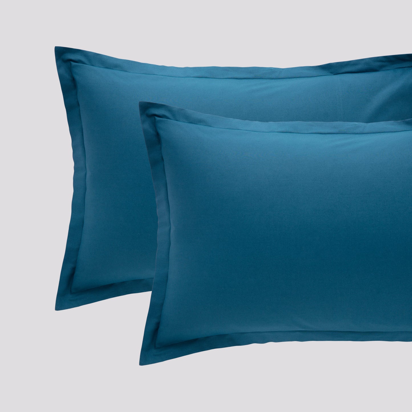 Coppia Federe Riviera Paint | 100% Cotone Madapolam 4 volants