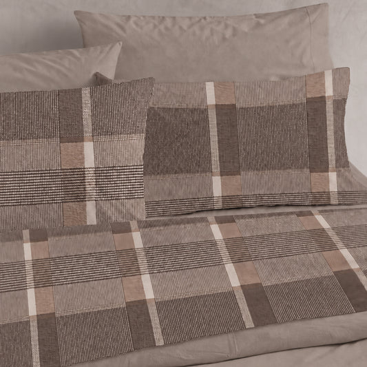 Completo Lenzuola Riviera Castiglione 100% Cotone