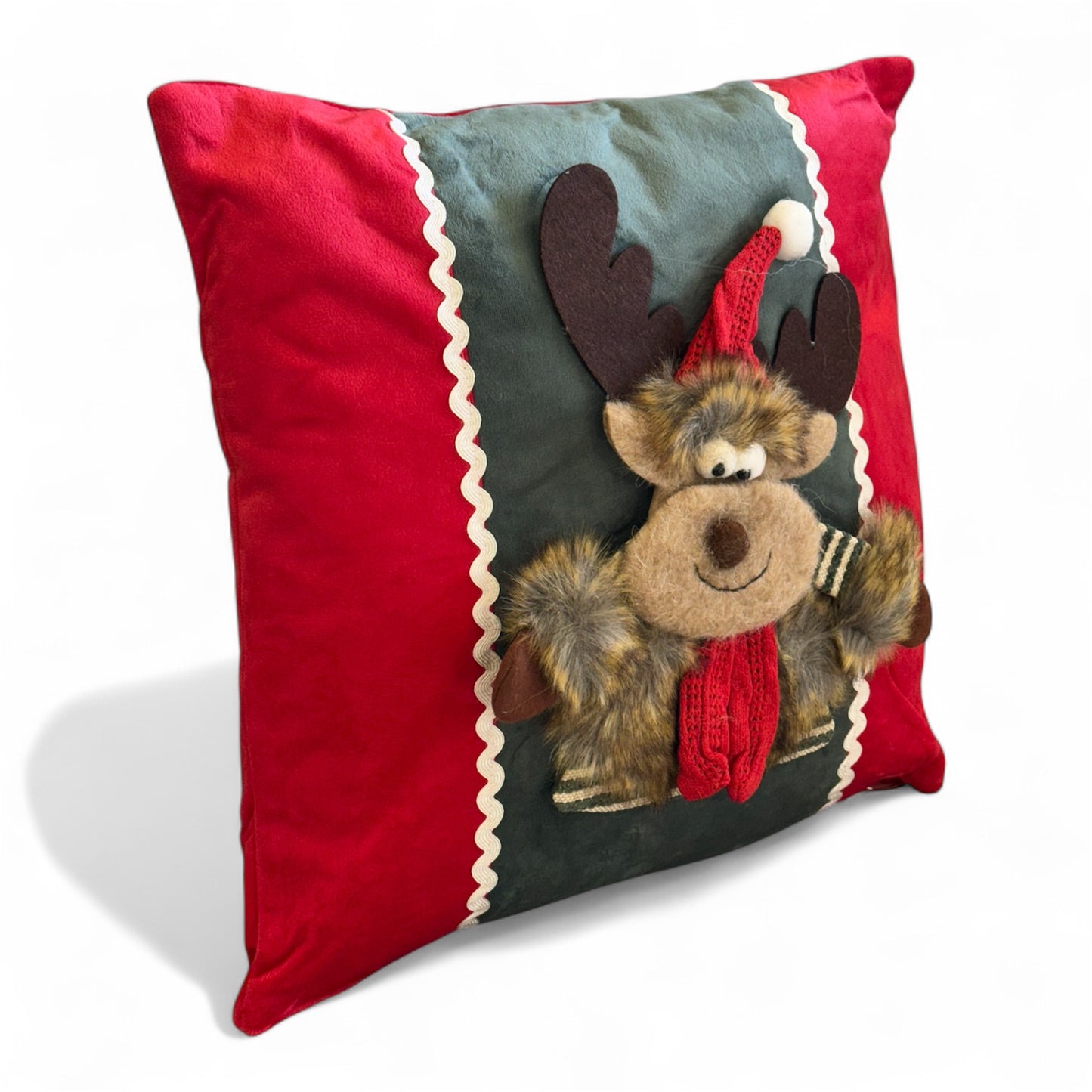 Cuscino Arredo Natalizio Imbottito 45x45 Penzolo S&G Home