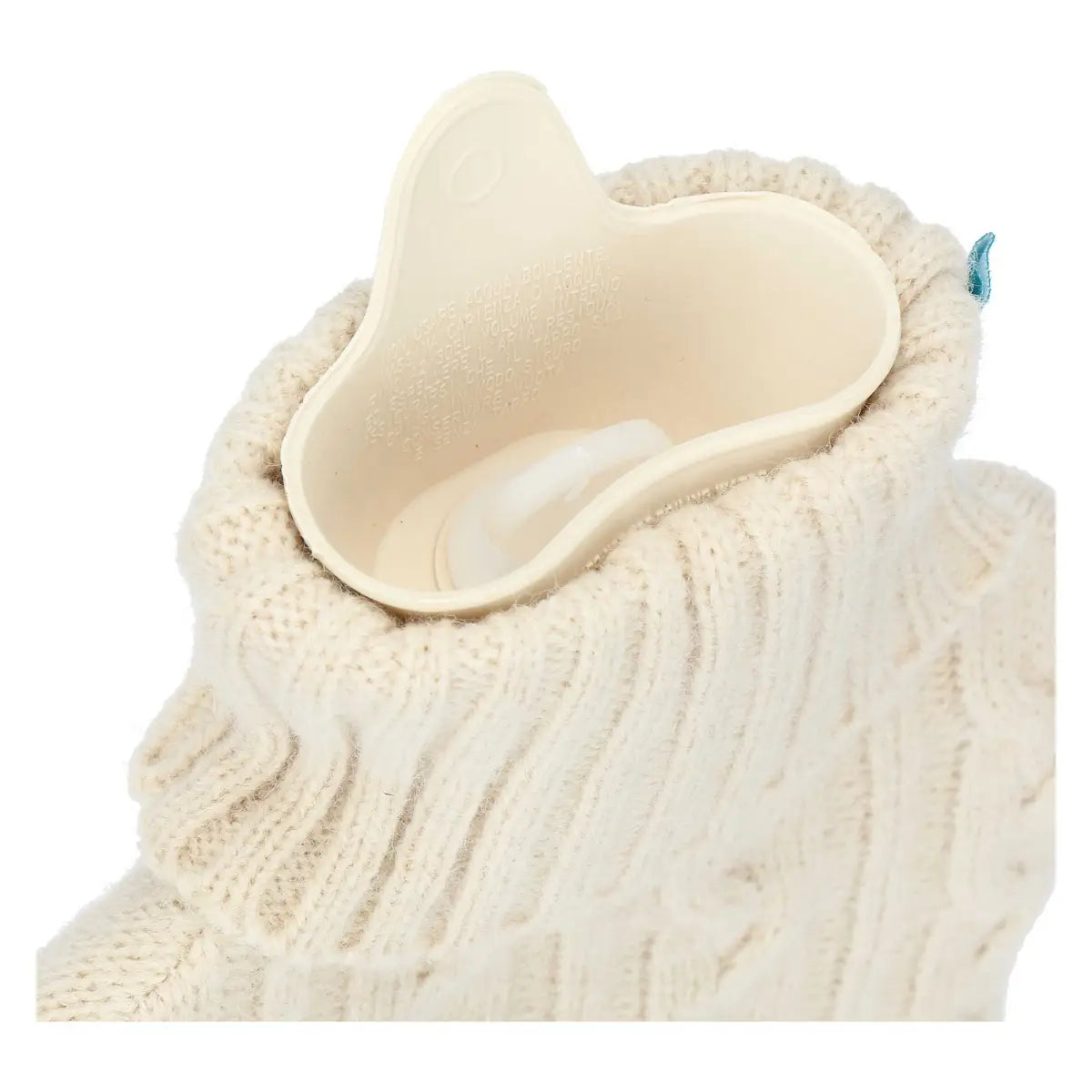 Borsa Acqua Calda Thun con Cover in Tricot Abbracciami, Tortora