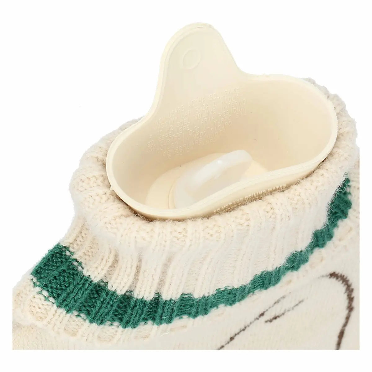 Borsa Acqua Calda Thun con Cover in Tricot Gnomo Oliver Inverno Incantato