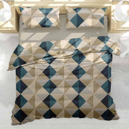 Parure Copripiumino Matrimoniale Aspen Percallino by S&G Home