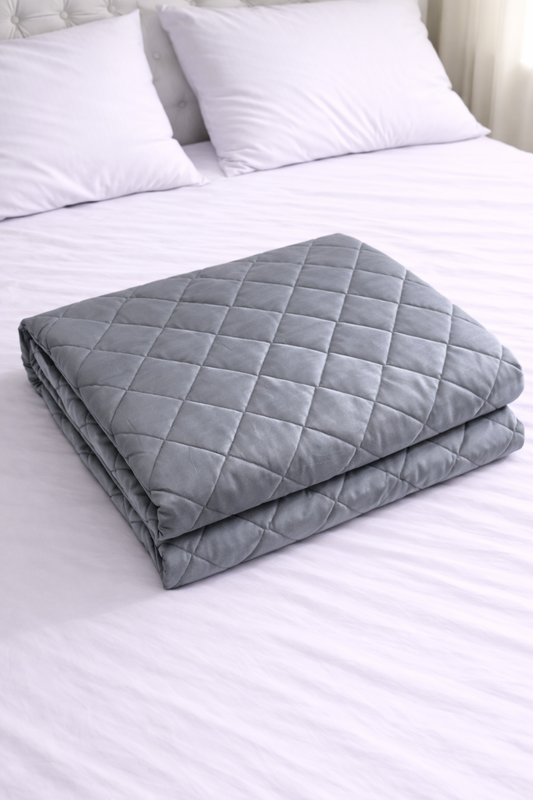 Trapuntino Matrimoniale Velvet Biancaluna 260x260 Primaverile