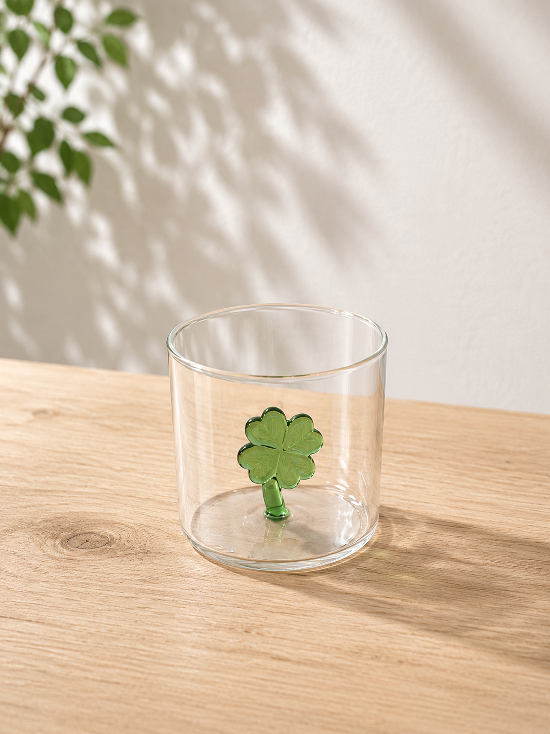 Bicchiere in Vetro 36 cl con Decorazione 3D Interna