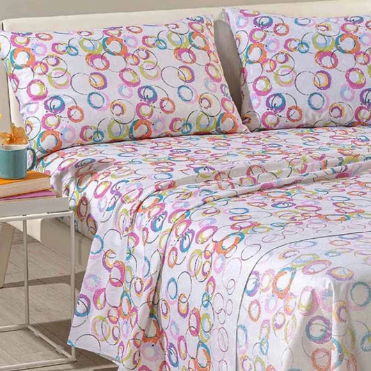 Completo Letto in Cotone Caleffi Singolo Graphic