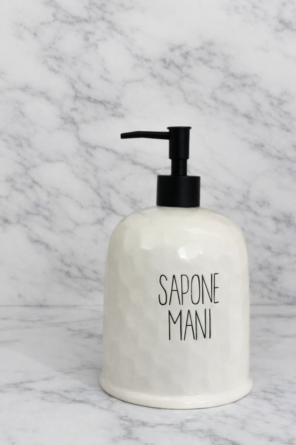 Dispenser in Ceramica da Cucina / Bagno | Sapone Mani / Sapone Piatti