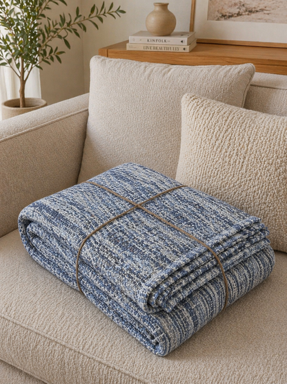 Copritutto Tinto in Filo Mirò 100% Cotone 2 Piazze 250x250 cm | Arredo Divano e Letto