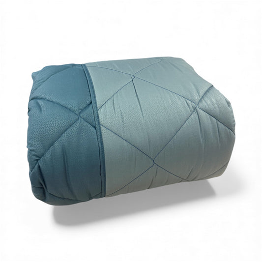 Trapunta Matrimoniale Invernale Indicolor Biancaluna - Double Face in Microfibra