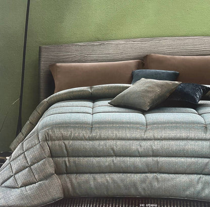 Trapunta Matrimoniale Beige GF Ferrari Donna in Tessuto Jacquard - Elegante e Anallergica