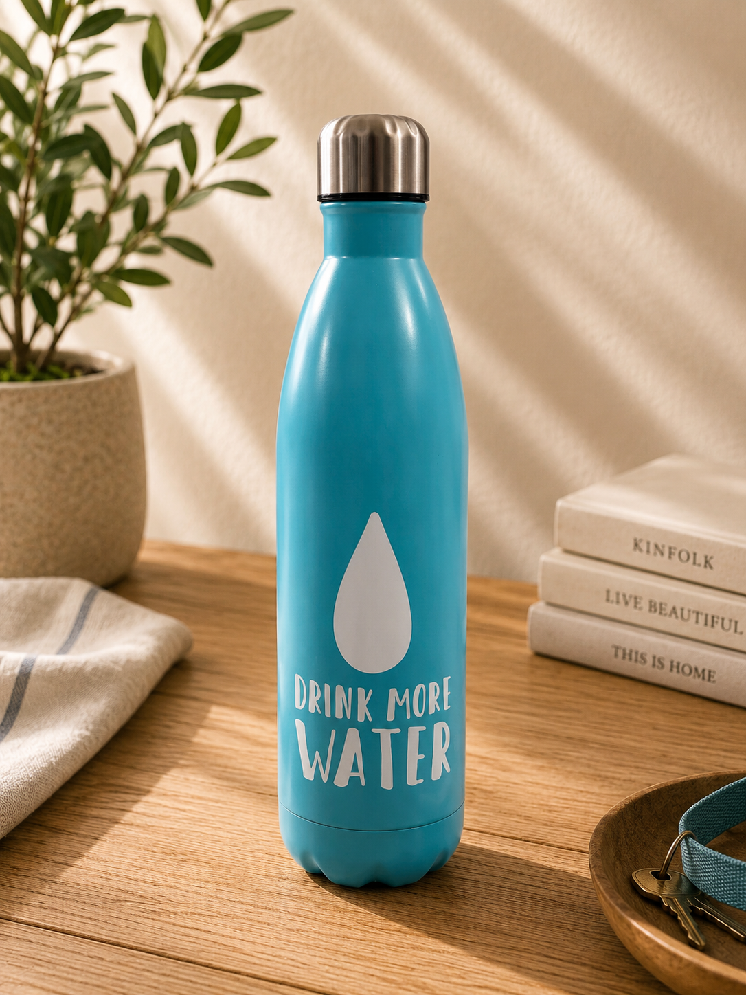Borraccia Termica in Acciaio 750 ml con Frasi Motivazionali