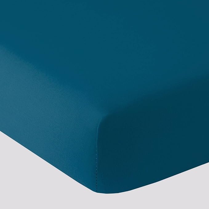 Lenzuola Sotto con Angoli Riviera Paint Matrimoniale | 100% Cotone Altezza 28cm