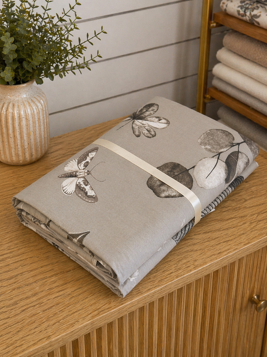 Completo Lenzuola in Percalle 100% Cotone Fantasia Bosco