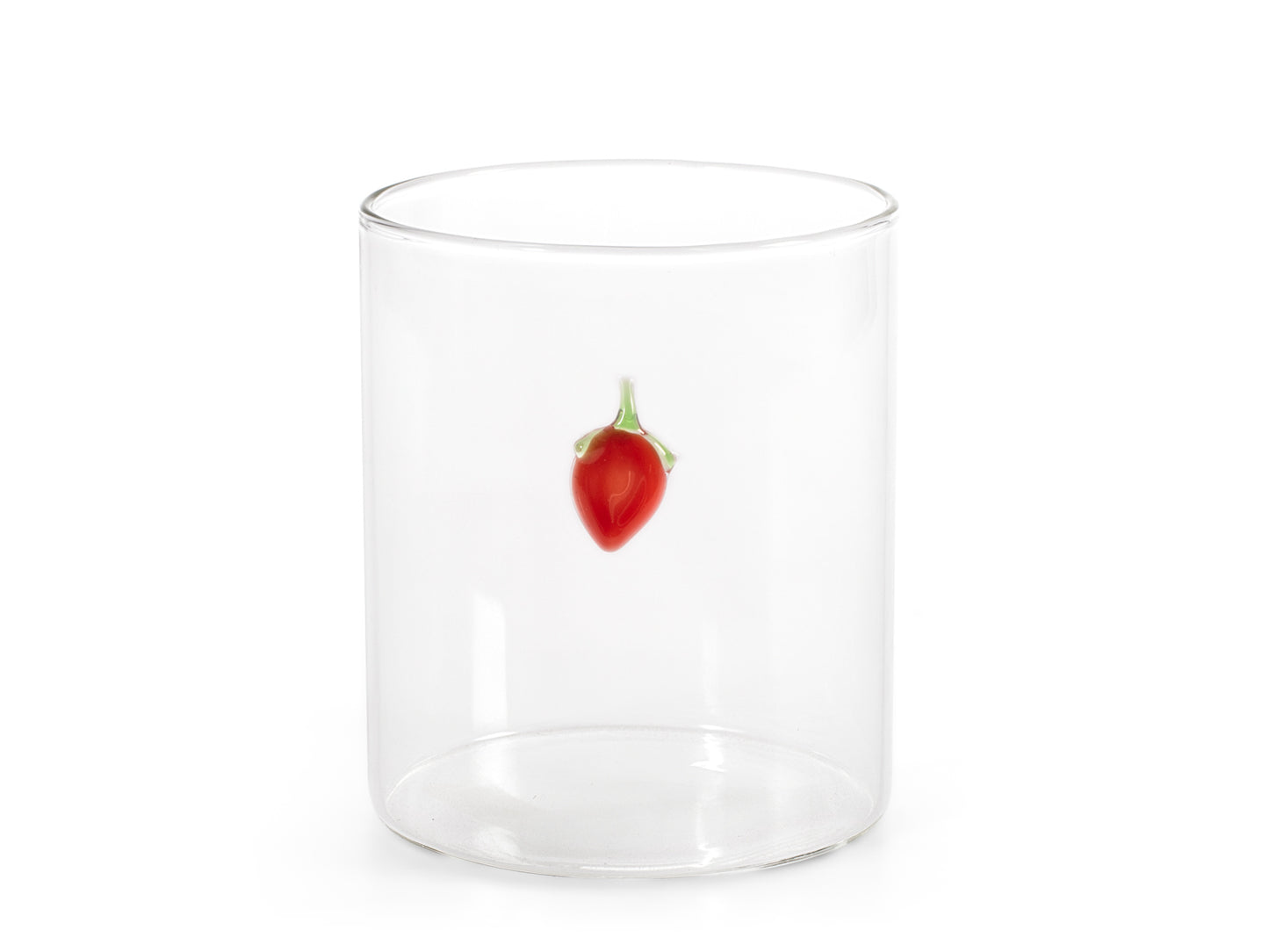 Set 6 Bicchieri In Vetro Borosilicato Con Miniatura 42 Cl