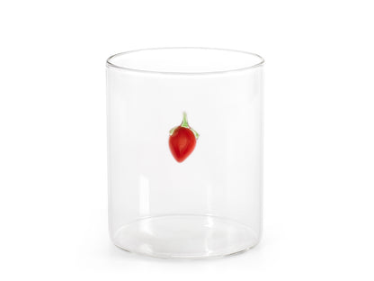 Set 6 Bicchieri In Vetro Borosilicato Con Miniatura 42 Cl