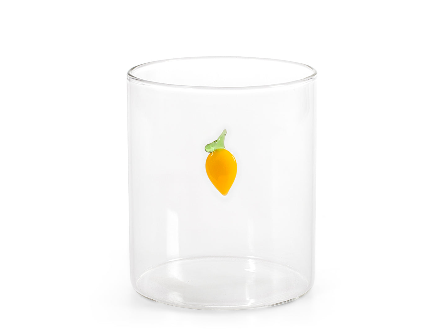 Set 6 Bicchieri In Vetro Borosilicato Con Miniatura 42 Cl