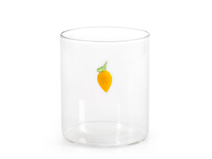 Set 6 Bicchieri In Vetro Borosilicato Con Miniatura 42 Cl
