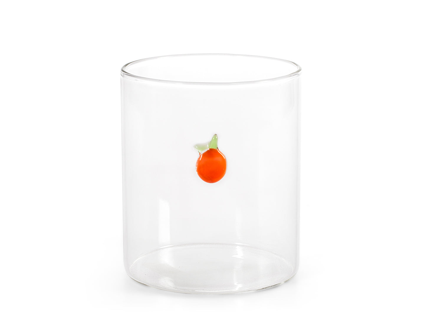 Set 6 Bicchieri In Vetro Borosilicato Con Miniatura 42 Cl