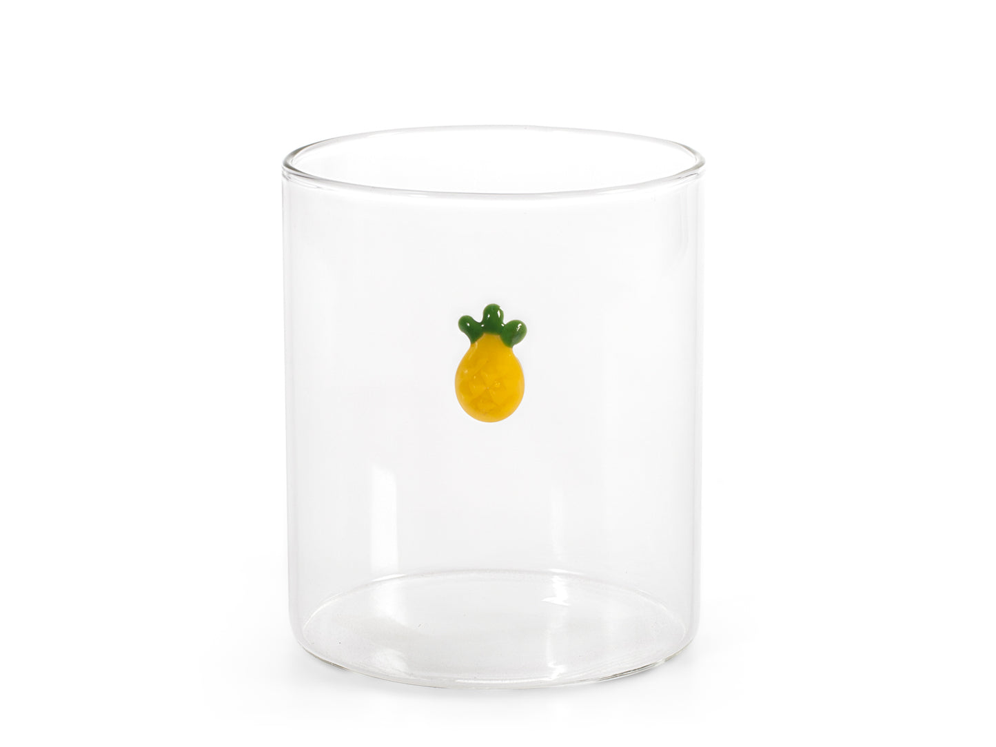 Set 6 Bicchieri In Vetro Borosilicato Con Miniatura 42 Cl