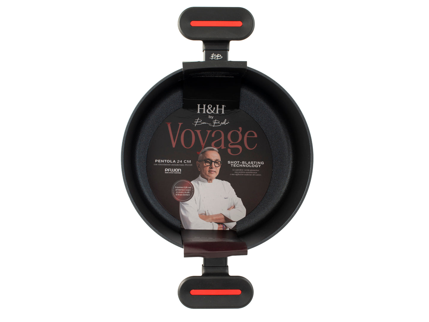 Pentola Antiaderente Voyage Bruno Barbieri Ø 24 Cm H&H