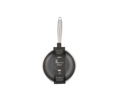 Padella Antiaderente H&H Evolution 22cm - Acciaio Inox 18/10