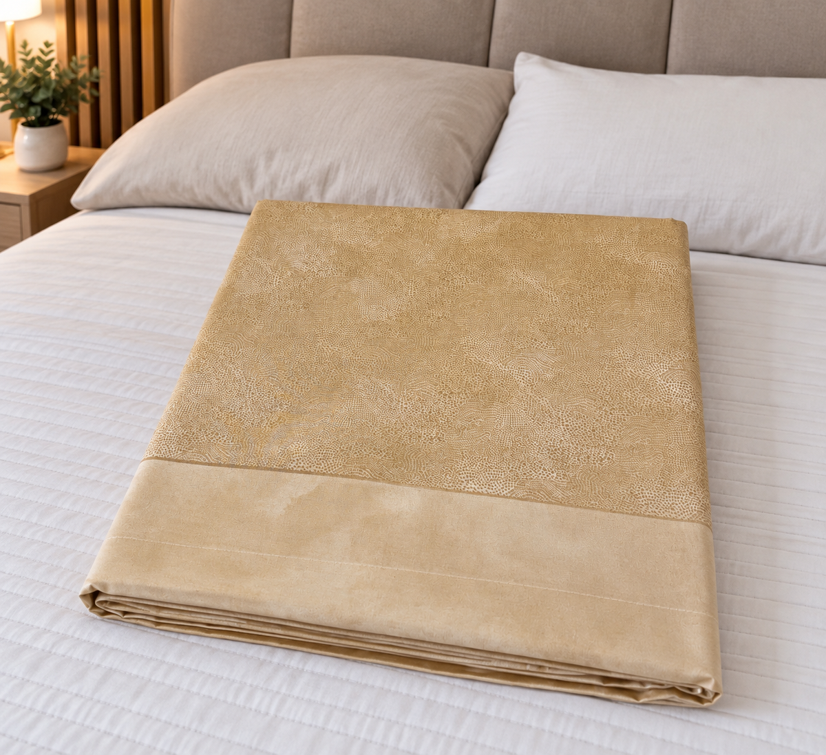 Completo Lenzuola Matrimoniale Maxi Imberti Living Roma in Cotone 100% | Angolo 28 cm