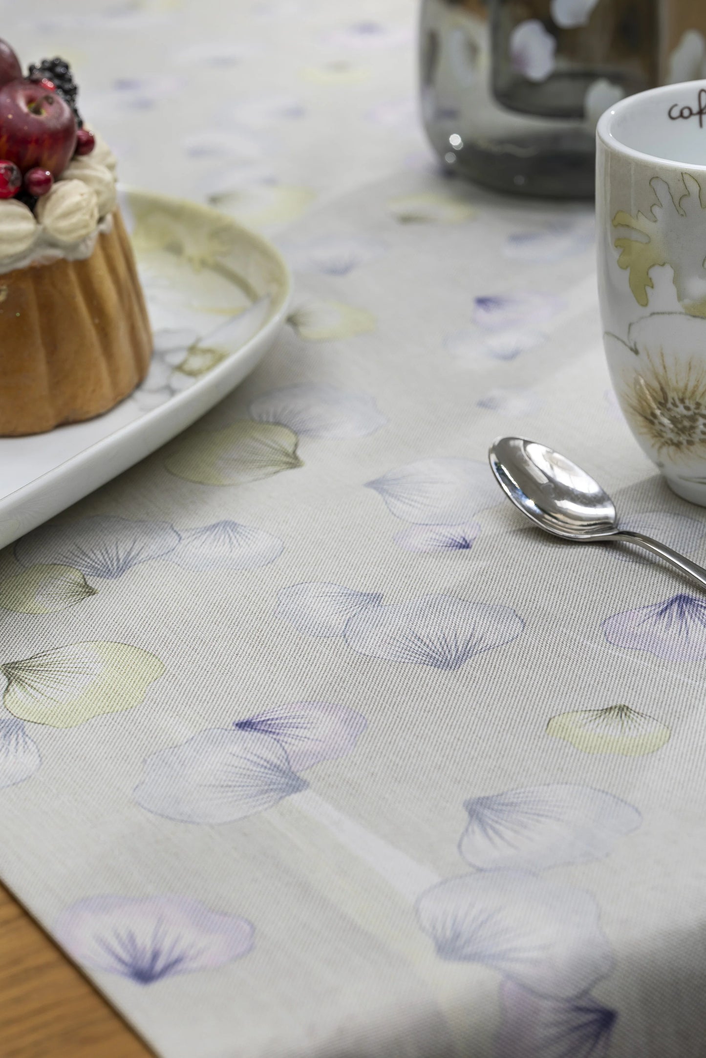 Runner Antimacchia THUN Bloom 45x150 cm - Runner Tavola Floreale