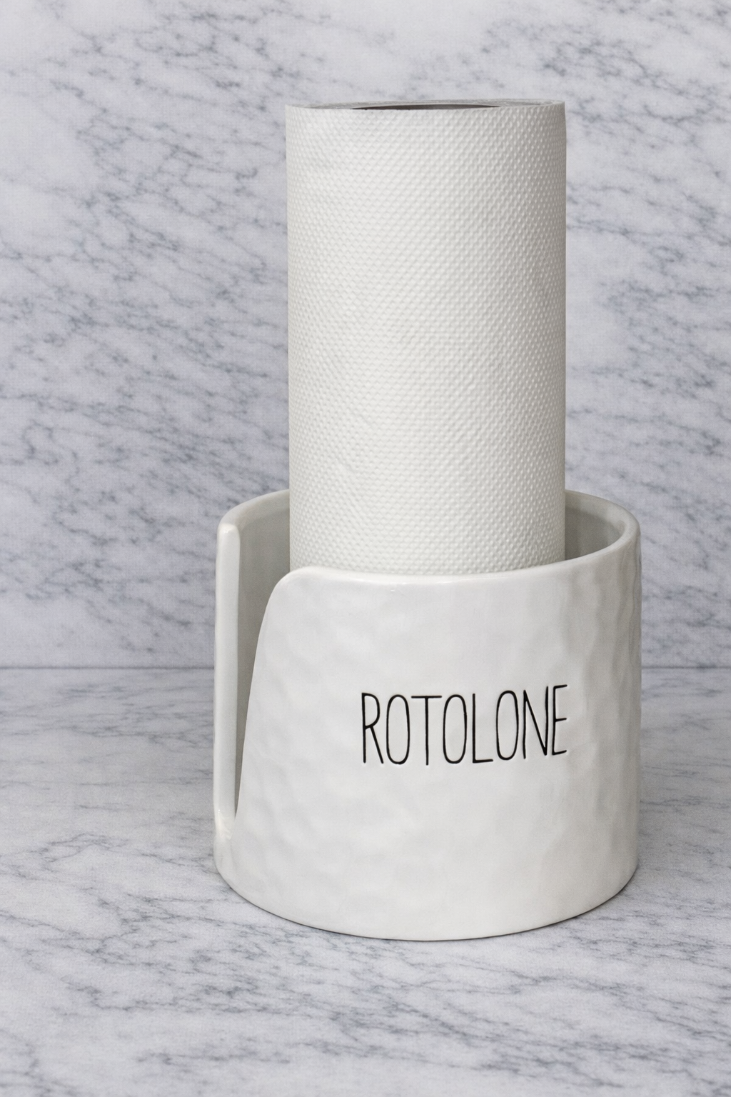 Portarotolo da Cucina in Ceramica ø14,5cm h 12cm