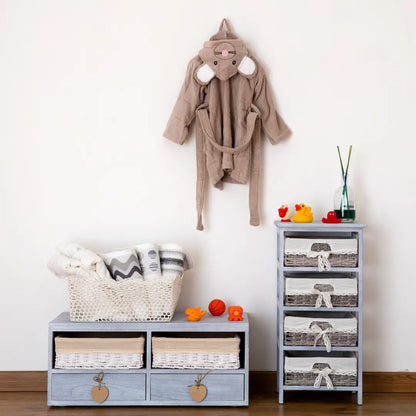 Accappatoio Baby Animals Mouse Riviera