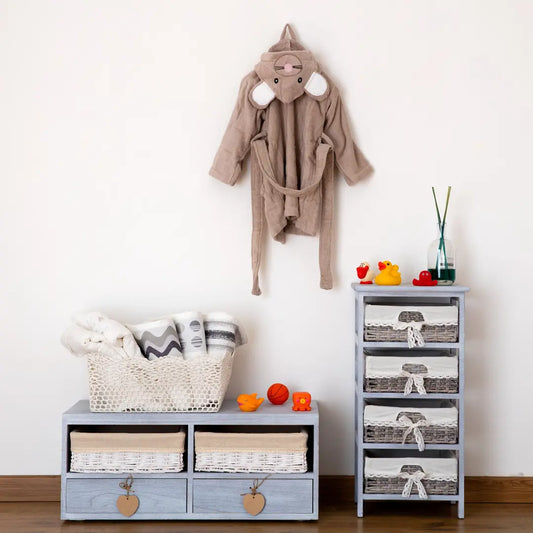 Accappatoio Baby Animals Mouse Riviera