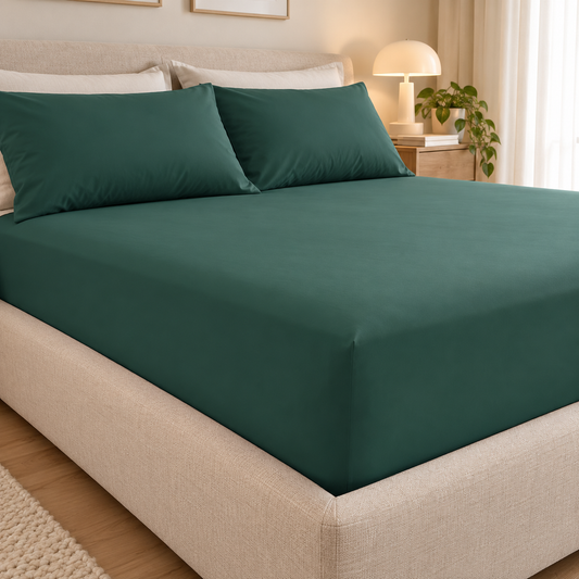 Lenzuolo Sotto con Angoli in Jersey 100% Cotone Mako Daunex