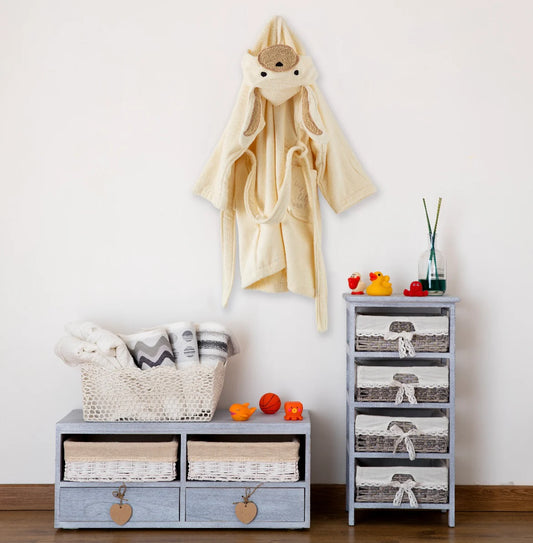 Accappatoio Baby Animals Rabbit Riviera