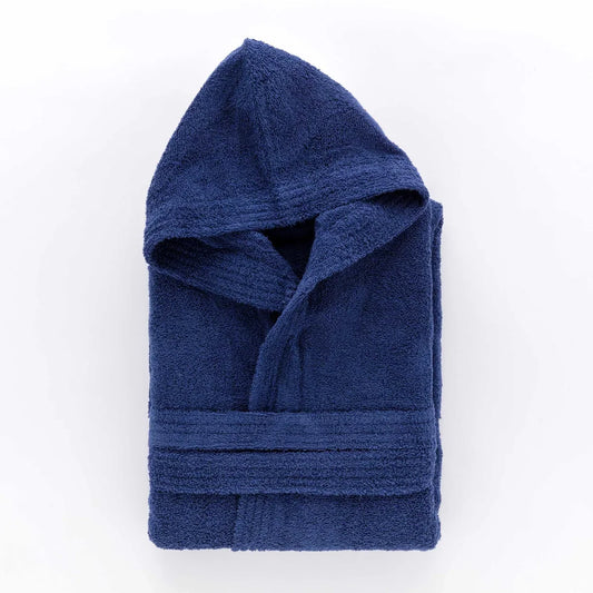 Accappatoio Riviera Soft in Microspugna 100% Cotone con Cappuccio