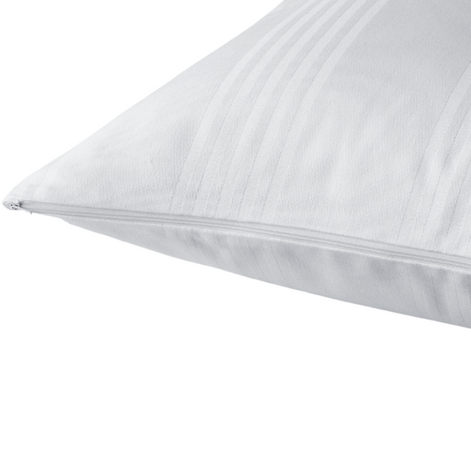 Copriguanciale con zip Millerighe Sanbed 52x82cm - Set 2 Federe