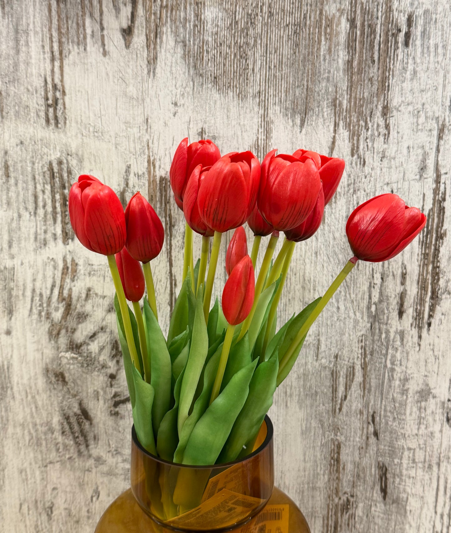 Tulipani in Gomma Decorativi - Fiori Artificiali Realistici per Casa 38cm
