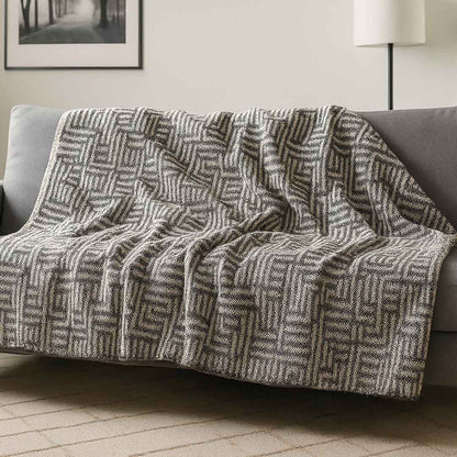 Copritutto SHEICK Tinto in Filo 100% Cotone 2 Piazze 250x250 cm Copridivano e Copriletto