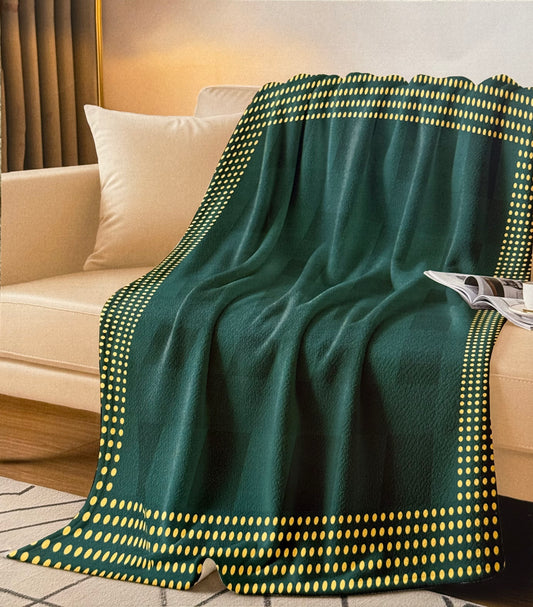 Plaid Natalizio Stampa Digitale Scot 130x170 Made in Italy