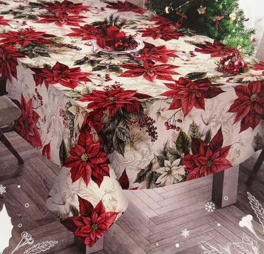 Tovaglia Tiffany XMAS Vingi Disegno 10 x18 (140x360)
