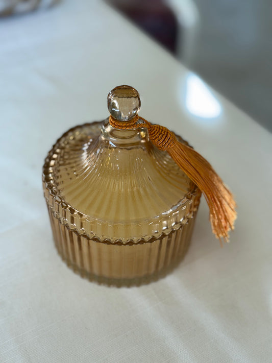 Candela Profumata 180gr in Cofanetto di Vetro